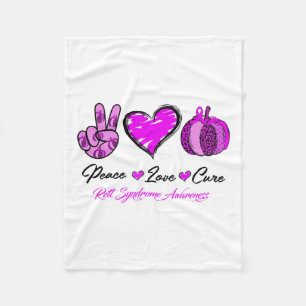 Cobertor De Velo Ph Pumpkin Ribbon Rett Síndrome de Sensibilização