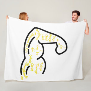 Cobertor De Velo Philippians 4:13 KJV Bíblia Verse