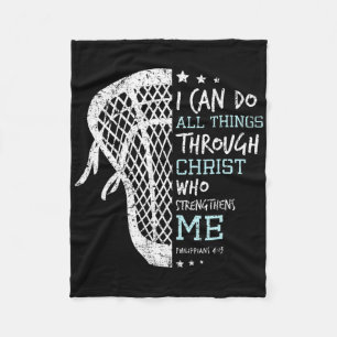 Cobertor De Velo Philippians 4 13 Posso Fazer Tudo O Que É Christia
