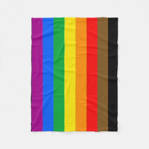 Cobertor De Velo Philly Rainbow Pride Flag