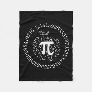 Cobertor De Velo Pi Day Apple Graphic Cute Engraçado Matemática Sob