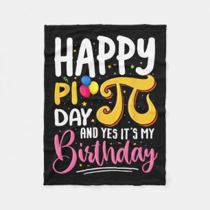 Cobertor De Velo Pi Day Birthday Math Lover Feliz Pi Day Sim É M