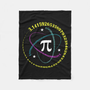 Cobertor De Velo Pi Dia 3.14 Pi Dia Engraçado Matemática Pão Feliz