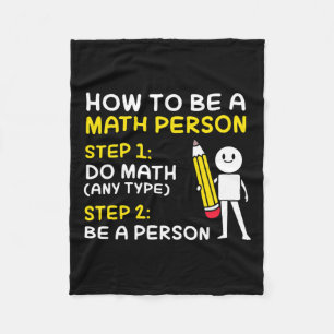 Cobertor De Velo Piada Como Ser Uma Pessoa De Matemática Feliz 100