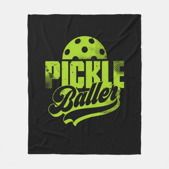 Cobertor De Velo Picles Baller Pickleball (Frente)