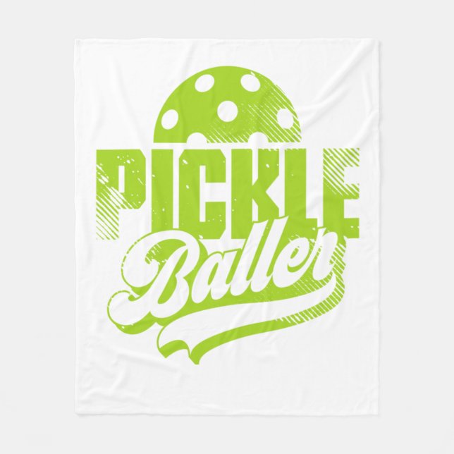 Cobertor De Velo Picles Baller Pickleball (Frente)