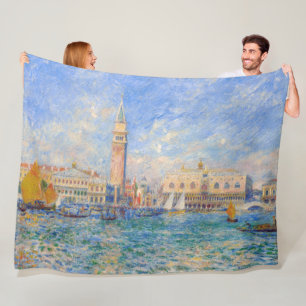 Cobertor De Velo Pierre-Auguste Renoir - Veneza, o Palácio do Doge