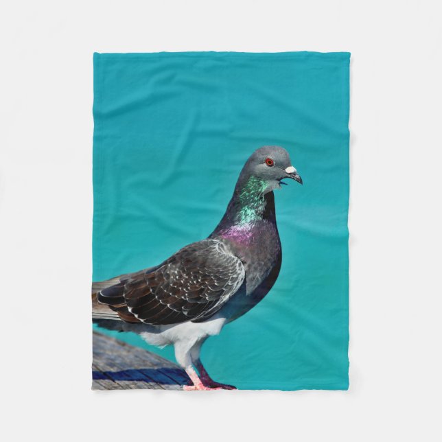 Cobertor De Velo Pigeon With A View (Frente)