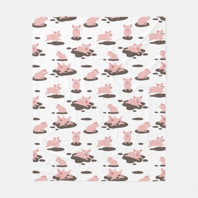 Cobertor De Velo Piglets Fleece Blanket (Frente)