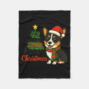 Cobertor De Velo Pijama de Fantasia de Corgi Tri Colorido Alegria E