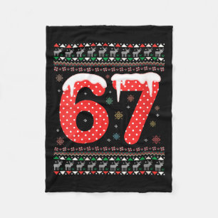 Cobertor De Velo Pijamas de Natal engraçados femininos 67 Meme Seis