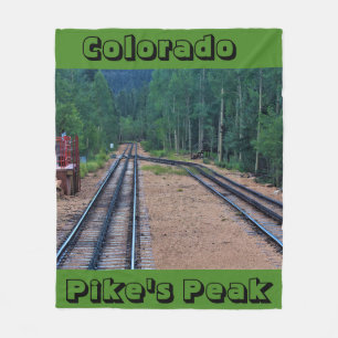 Cobertor De Velo Pikes Colorado Pak THROW BLANKET