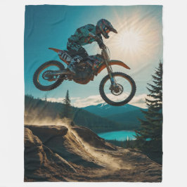 Cobertor De Velo Piloto de Motocross em Spirit Lake
