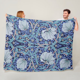 Cobertor De Velo Pimpernel Blue, William Morris
