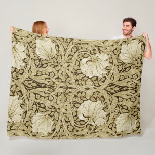 Cobertor De Velo Pimpernel Dourado, William Morris