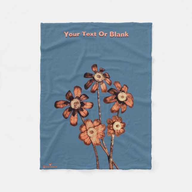 Cobertor De Velo Pine Cone Flowers (Frente)