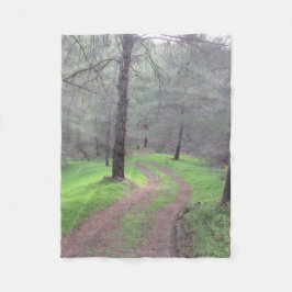 Cobertor De Velo Pine Forest Road
