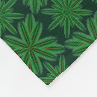 Cobertor De Velo Pine Snowflakes Forest Fleece Blanket (3 Tamanhos)