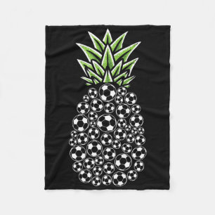 Cobertor De Velo Pineapple Aloha Beaches Futebol Havaí