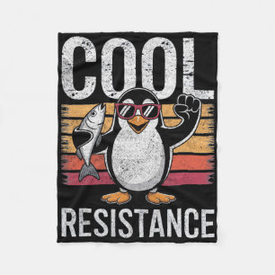 Cobertor De Velo Pinguim Tarifas Protesto Resistência Legal Antirre