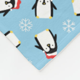 Cobertor De Velo Pinguins
