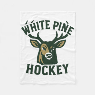 Cobertor De Velo Pinhoquei Branco Bucks College Oficial Vintage D