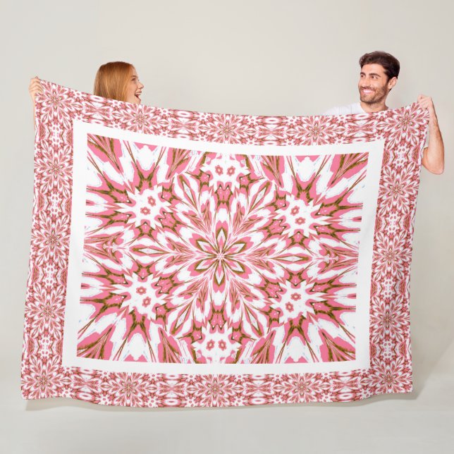 Cobertor De Velo Pink Forget-Me-Nots (In Situ)