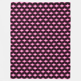 Cobertor De Velo Pink Persian Diamond Princess Plush Patterno