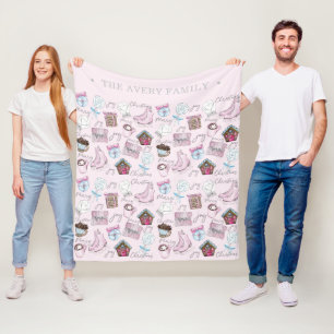 Cobertor De Velo Pink Pink com Água