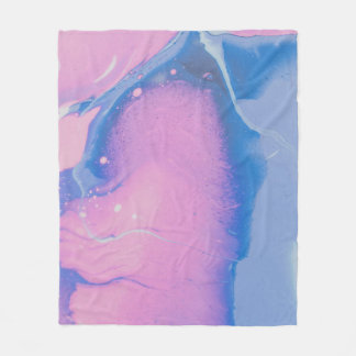 COBERTOR DE VELO PINTURA AZUL E PASTEL