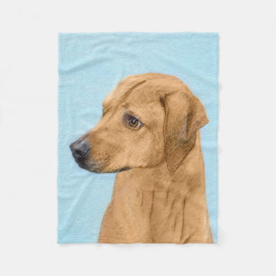 Cobertor De Velo Pintura Ridgeback da Rodésia - Arte Cachorra Origi
