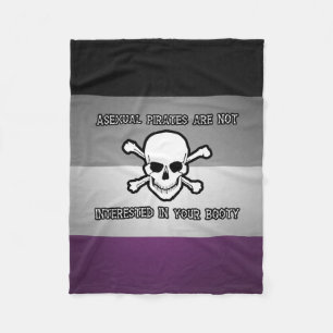 Cobertor De Velo Piratas assexuados