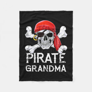 Cobertor De Velo Pirate grandma 