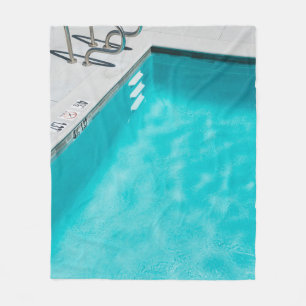 Cobertor De Velo Piscina de natação azul