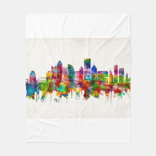 Cobertor De Velo Pittsburgh Pensilvânia Skyline