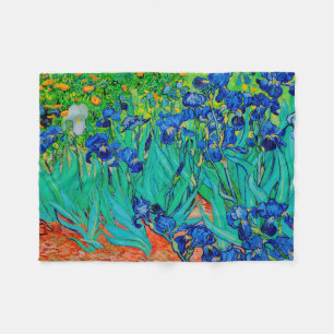 Cobertor De Velo PixDezines van gogh/irises/ruas roxas. remy