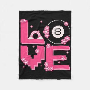 Cobertor De Velo Pixel Art Retro 60s Estilo 70s Hippie Outfit Love 