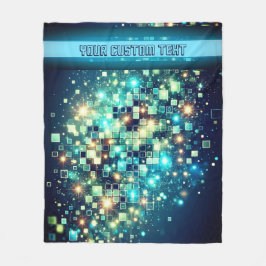 Cobertor De Velo Pixel Bokeh Radiante