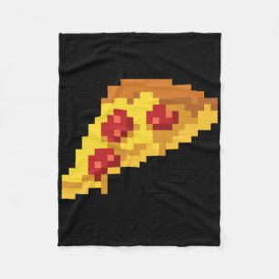 Cobertor De Velo Pixel Pizza 80s Vídeo Game Retro Halloween C de 8 