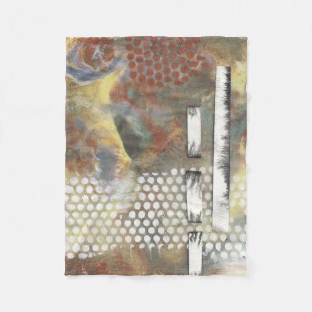 Cobertor De Velo Pixels II marmoreados (Frente)