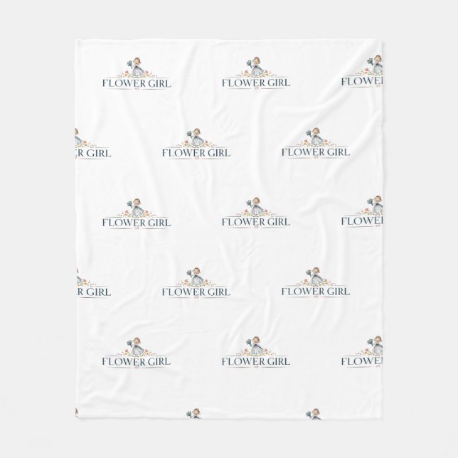 Cobertor De Velo Pixie Flower Girl (Frente)