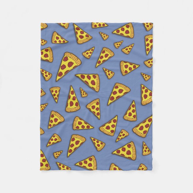 Cobertor De Velo Pizza é demais! (Frente)