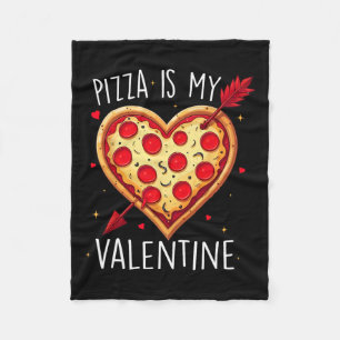 Cobertor De Velo Pizza É Meu Dia de os namorados Engraçado Namorado