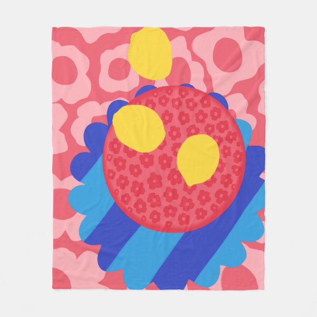 Cobertor De Velo Placa de Flor de Limão (Frente)