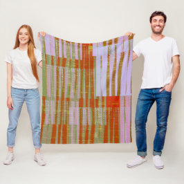 Cobertor De Velo Plaid-ish