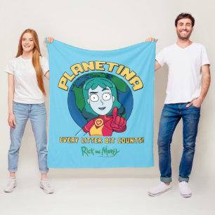 Cobertor De Velo Planetina - Cada Pequena Conta