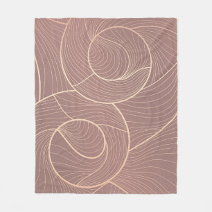 Cobertor De Velo Plano de fundo das linhas Douradas do luxo