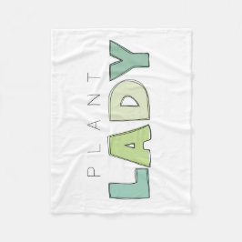 Cobertor De Velo Planta Lady Soft Blanket