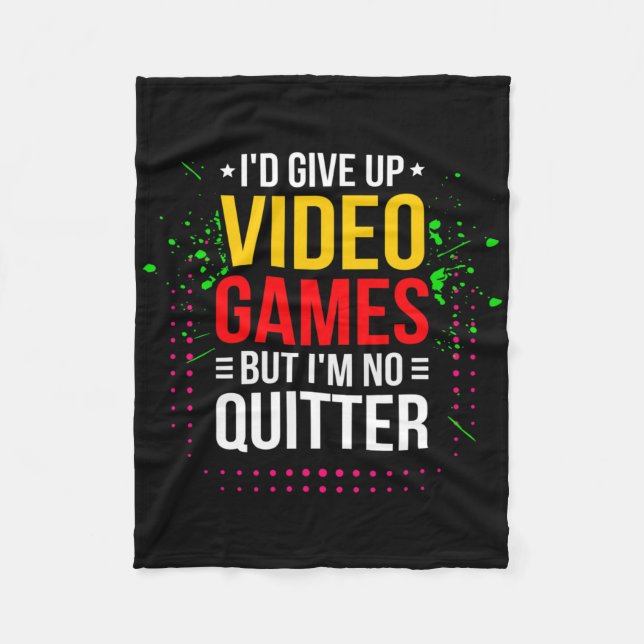 Cobertor De Velo Playing Video Games - Video Gamer Meme - Funny Vid (Frente)