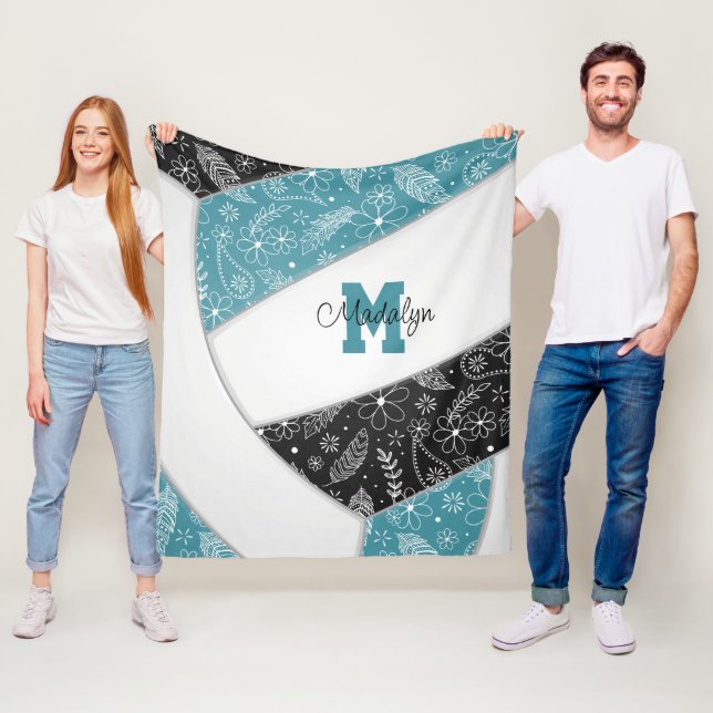 Cobertor De Velo plenas florais de penas pretas (In Situ)